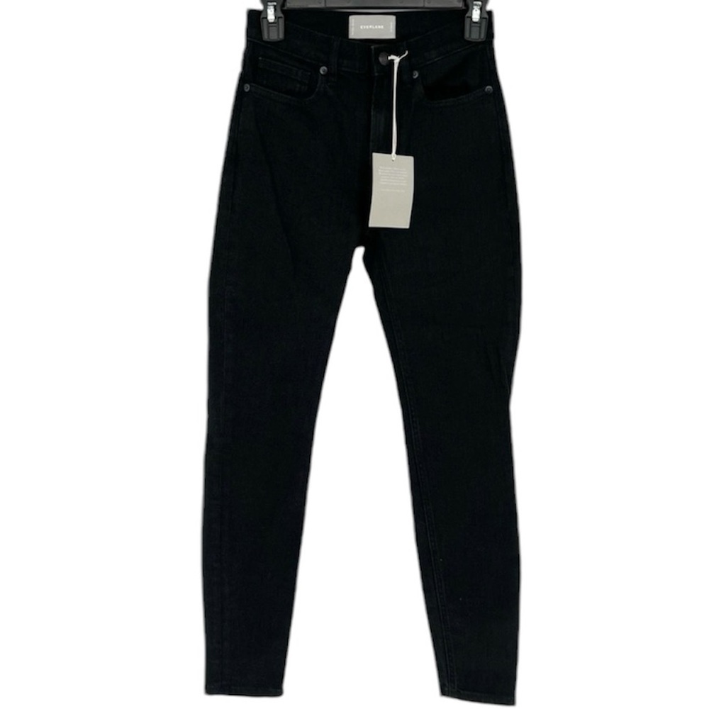 Everlane Black Straight Leg‎ Denim Jeans